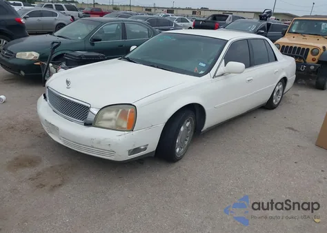 2003 Cadillac Deville Standard z USA, uszkodzony, nr VIN 1G6KD54YX3U188262